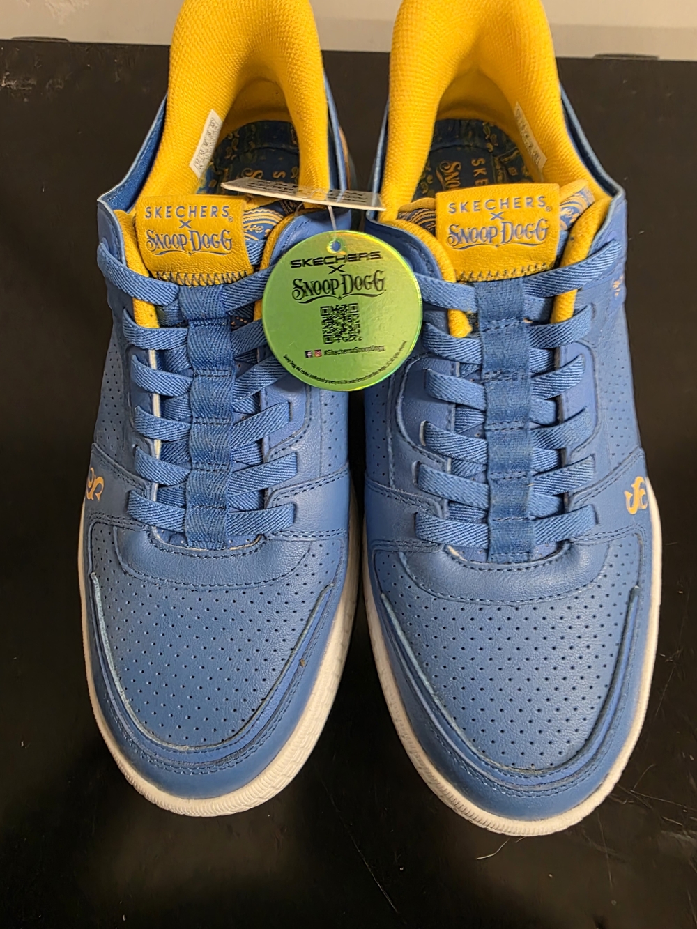 Skechers x Snoop Dogg Sizzle Toke Slip-ins Men's French Blue And Yellow Low Tops